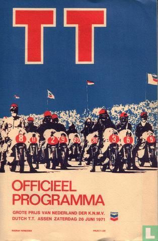 Programma Dutch TT Assen 1971