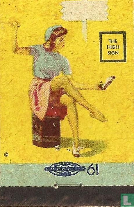 Pin up 40 ies The high sign 