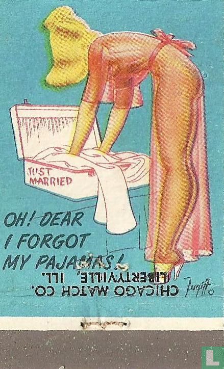 Pin up 40 ies ..oh! dear i forgot my Pajamas ! B Tekst 