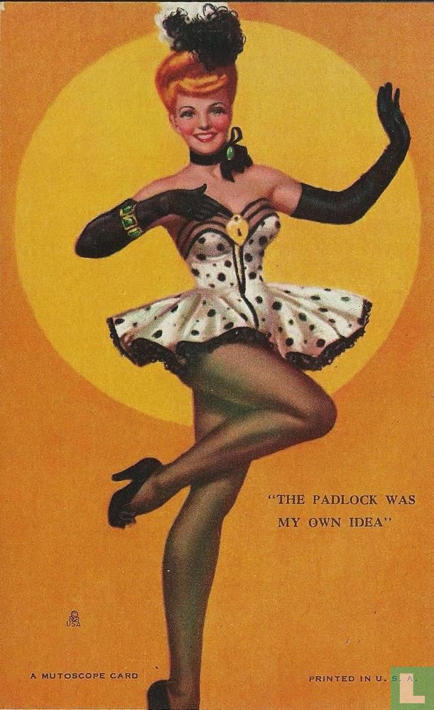 Pin-Up by ? Mutoscope card