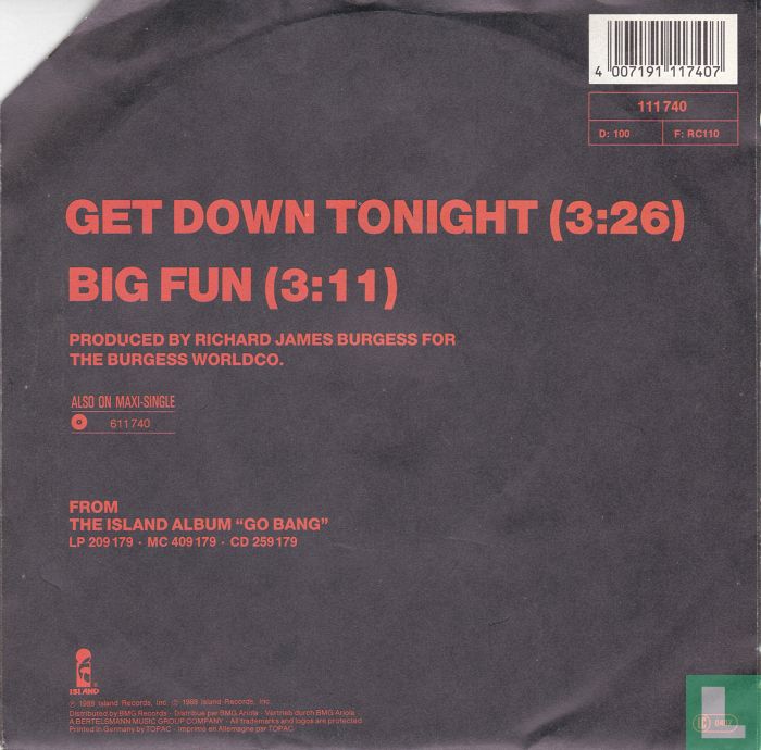 Get down tonight