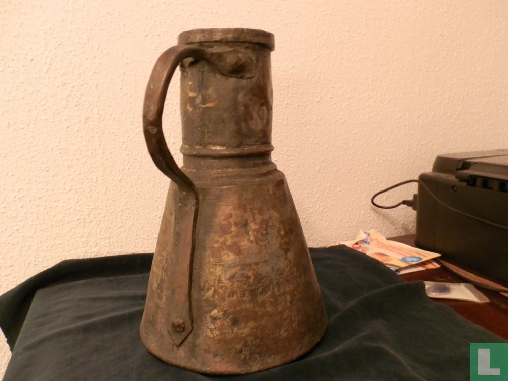 Antique copper jug.