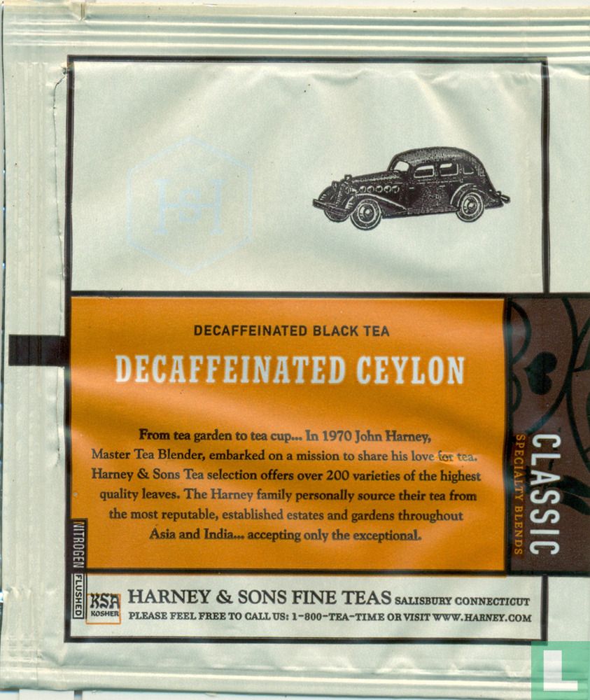 Decaffeinated Ceylon