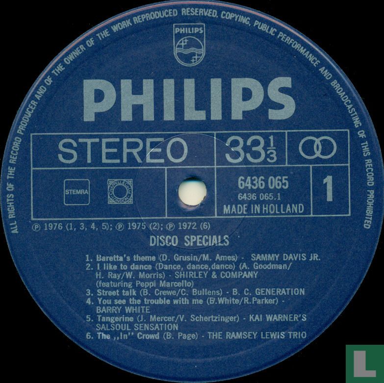 Disco Specials
