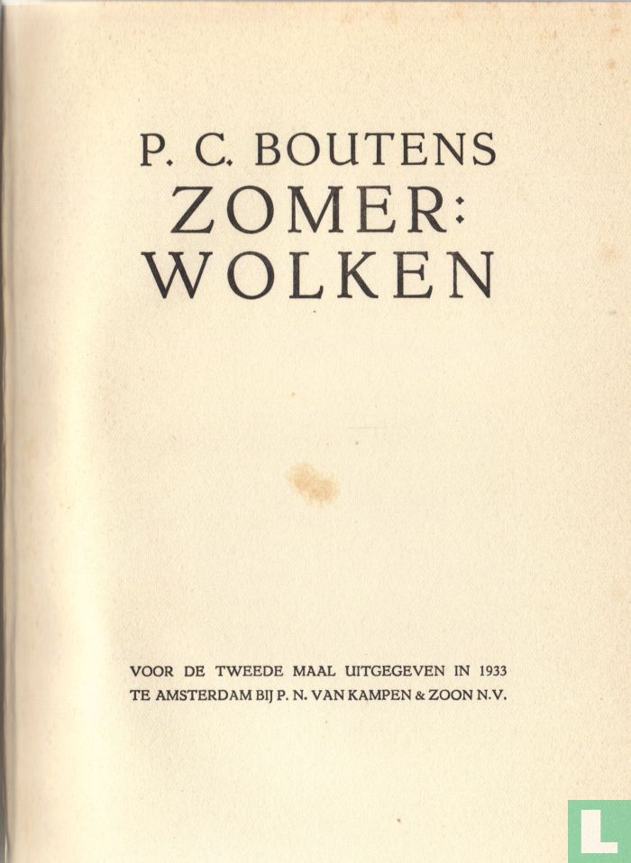 Zomerwolken