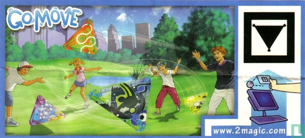 GoMove - Frisbee van stof