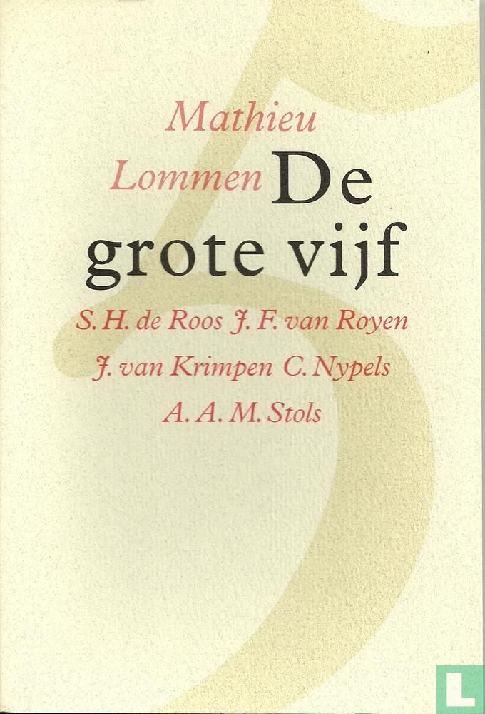 De grote vijf