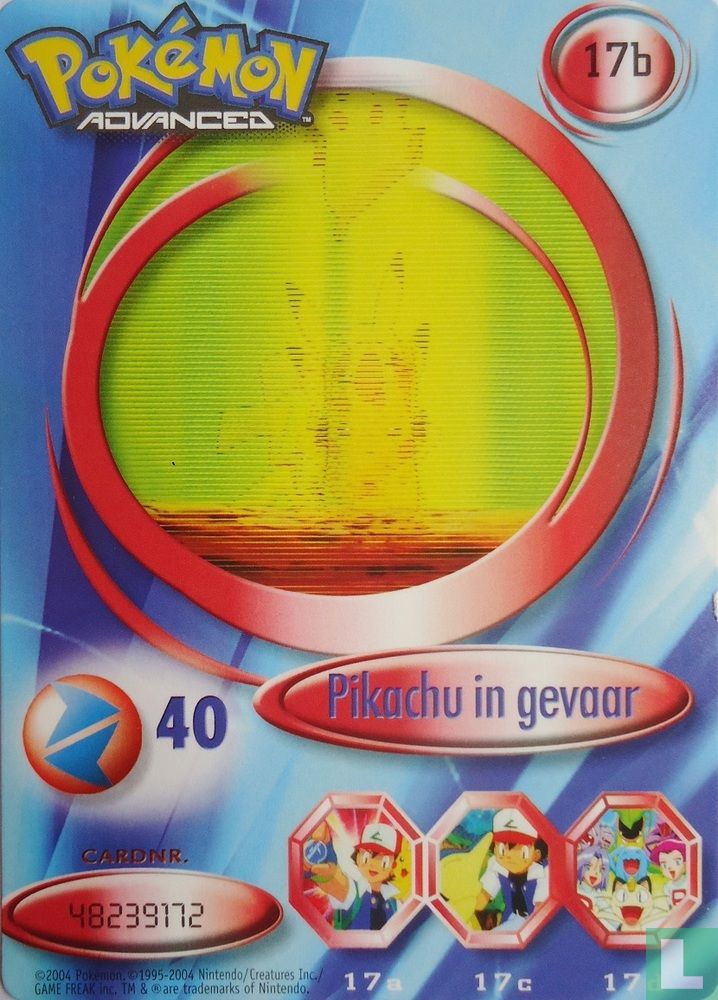 Pikachu in gevaar