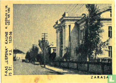 Stadsgezicht Zarasai