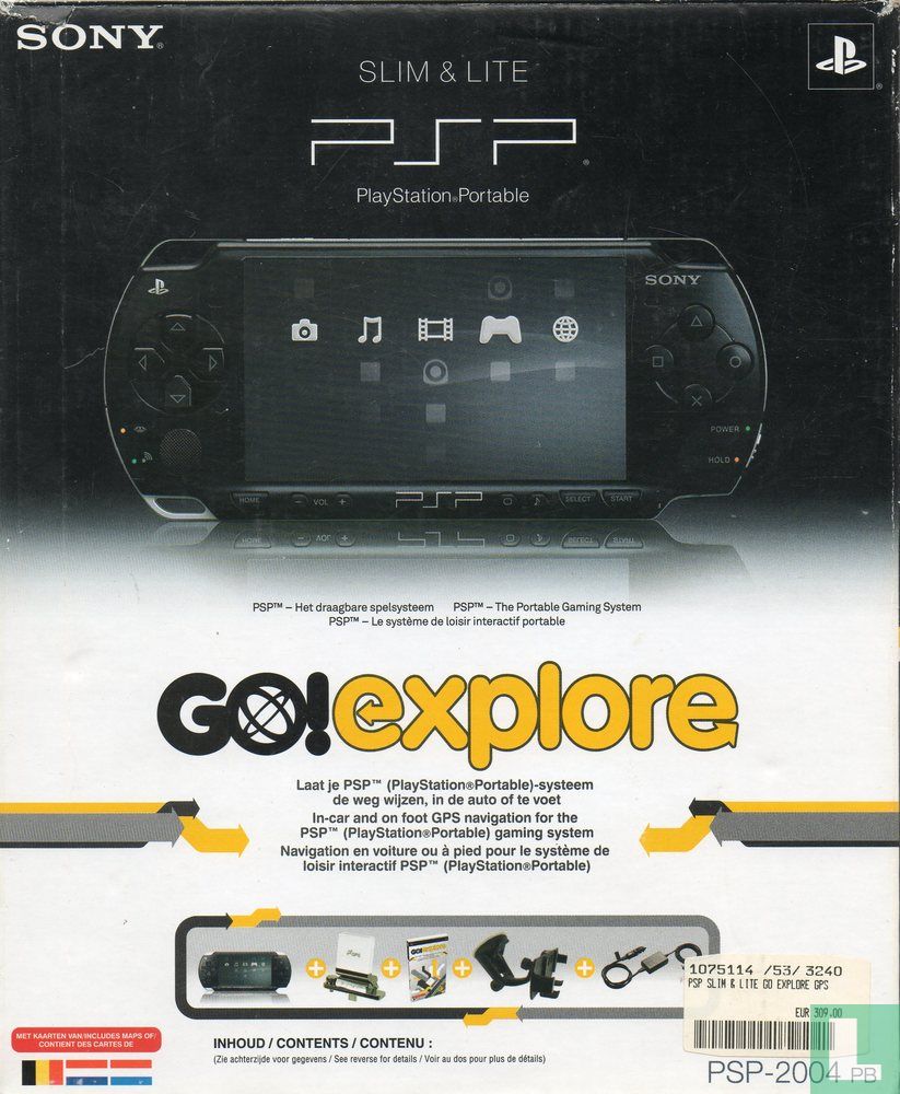 PlayStation Portable PSP-2004 PB: Go Explore (2008) - 1. Consoles