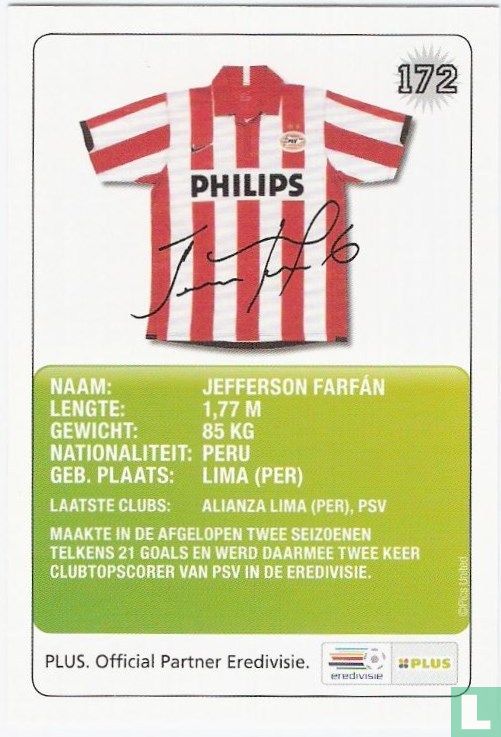 PSV: Jefferson Farfán