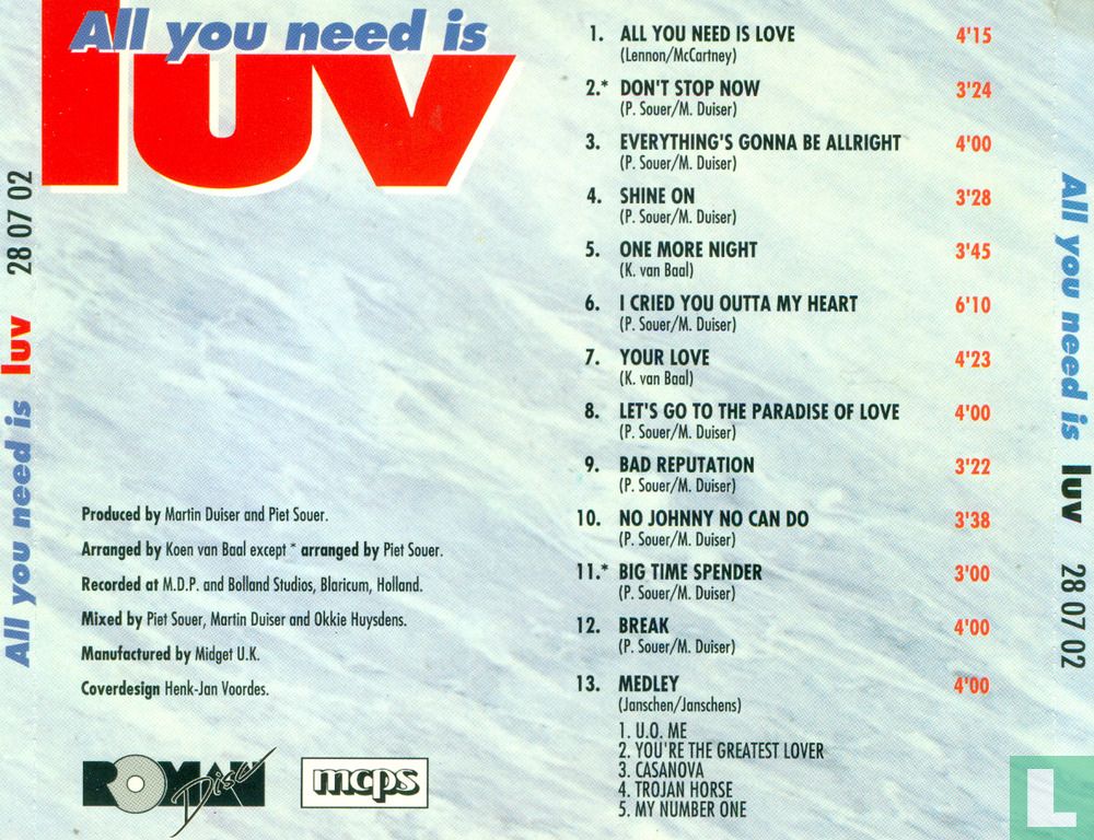 All You Need Is Luv