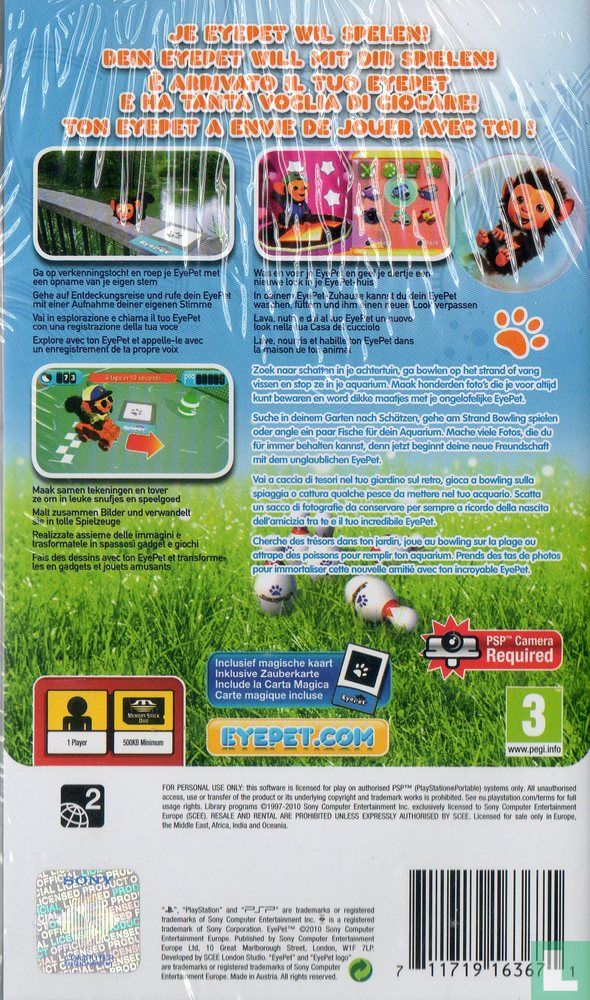 EyePet sur PlayStation 3 