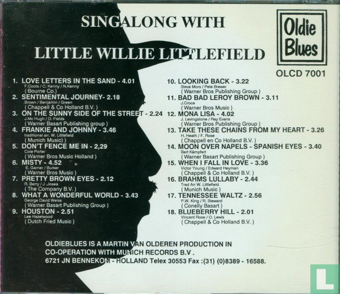 Singalong With Little Willie Littlefield