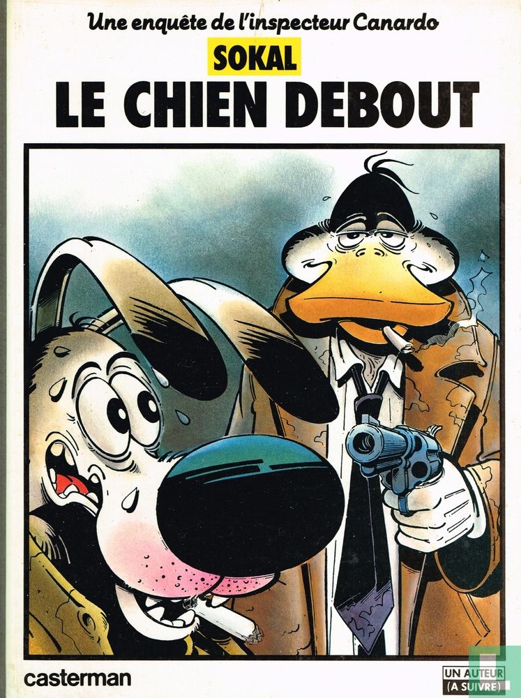 Le chien debout
