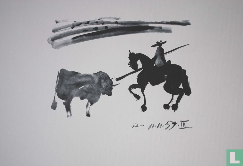 Toreros Lithografie # 015