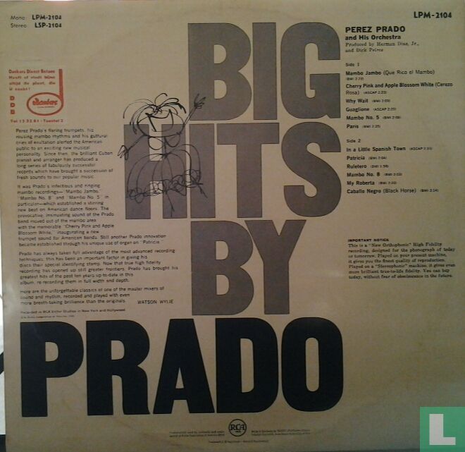 Big Hits by Prado