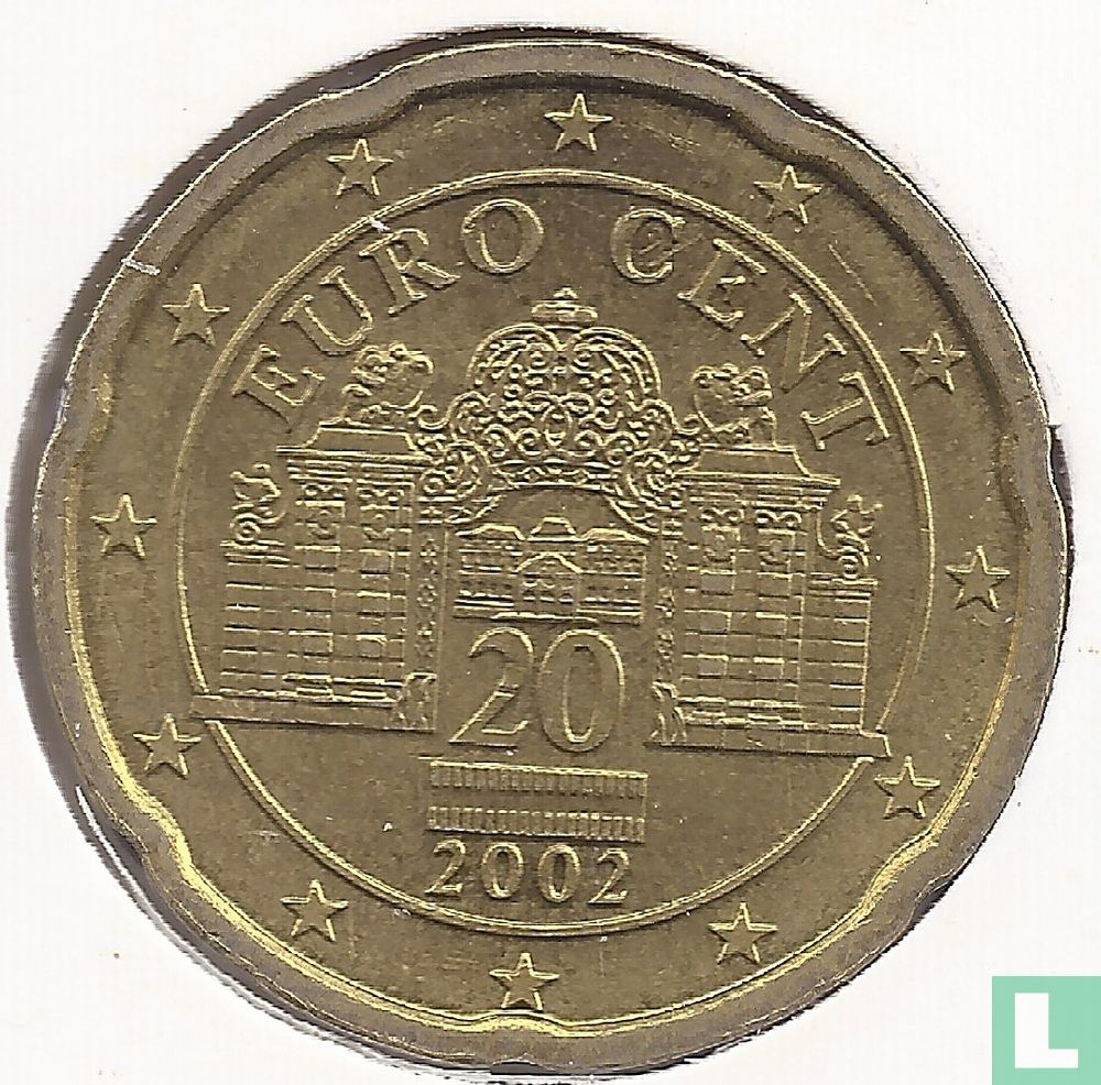 Austria 20 cent 2002