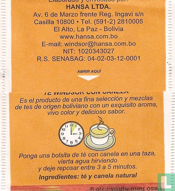 té con canela
