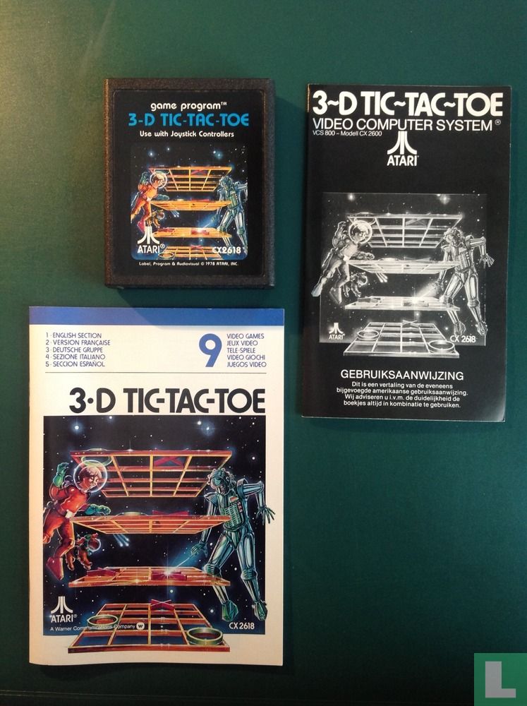3-D Tic-Tac-Toe