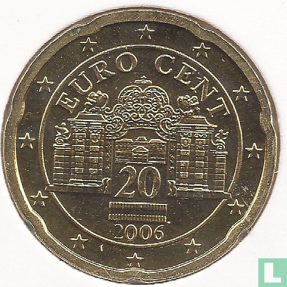 Autriche 20 cent 2006