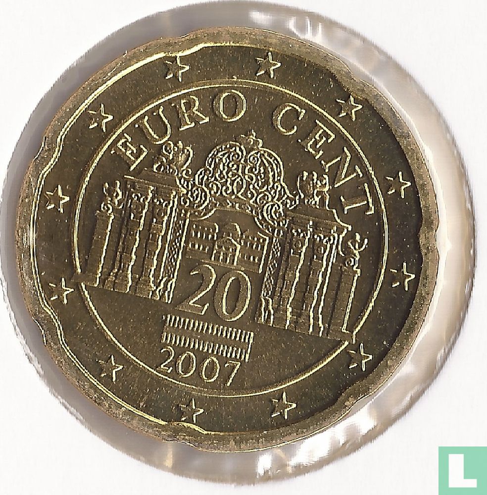 Österreich 20 Cent 2007
