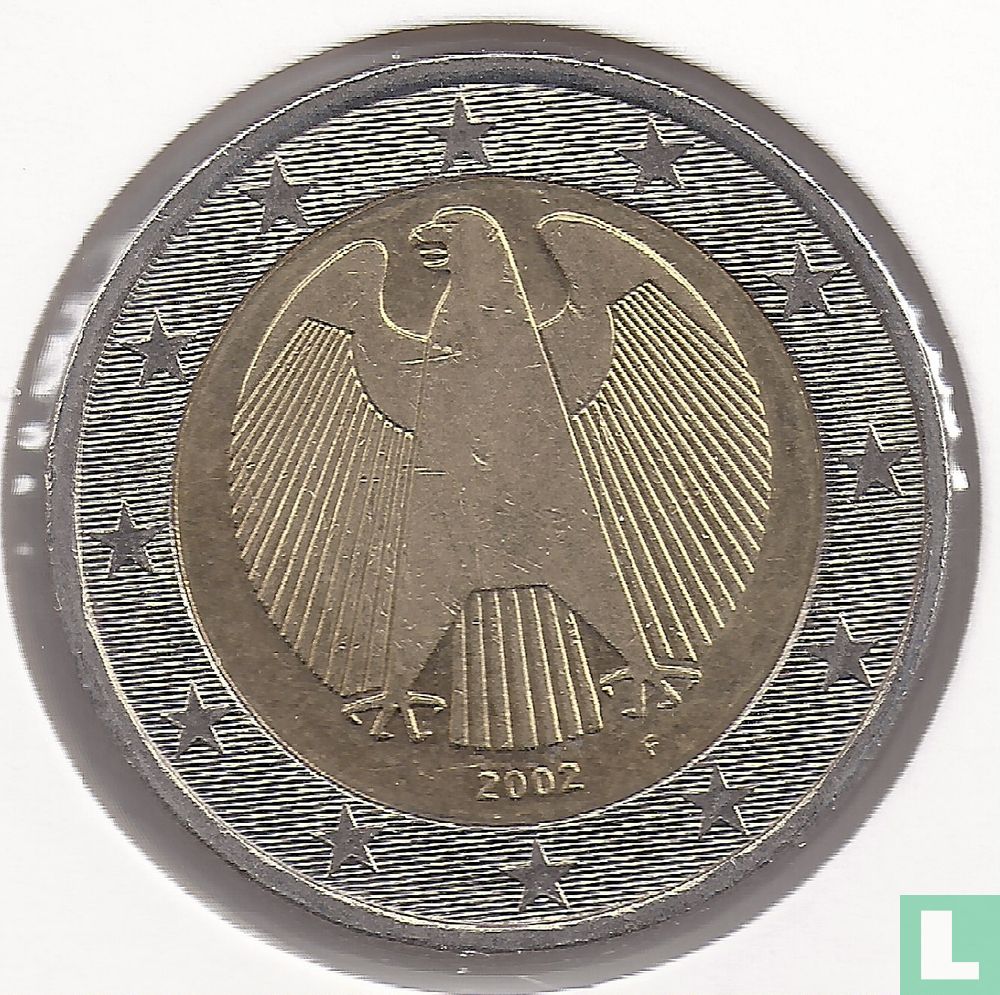 Germany 2 euro 2002 (F) KM# 214 (2002) - Germany - LastDodo