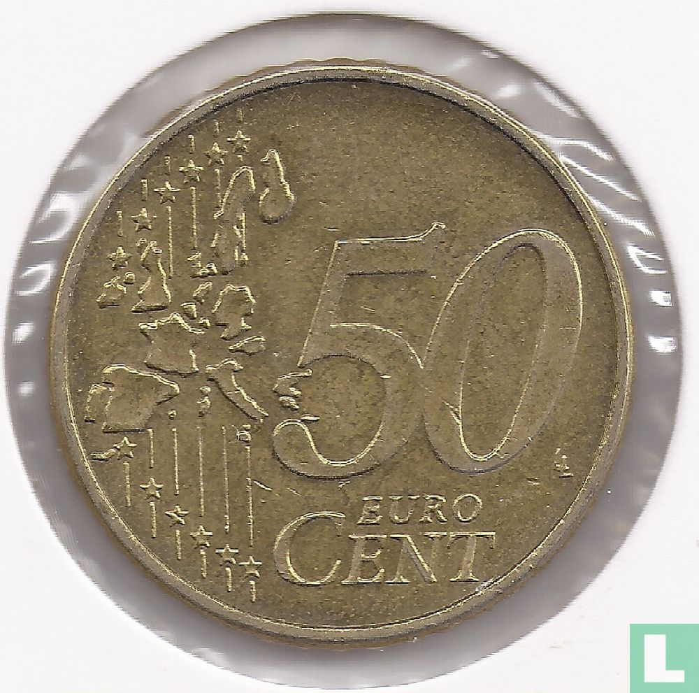 Allemagne 50 cent 2002 (F)