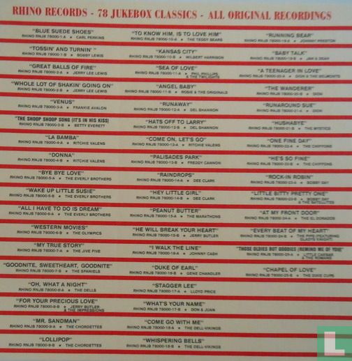 78 rpm Jukebox Classics