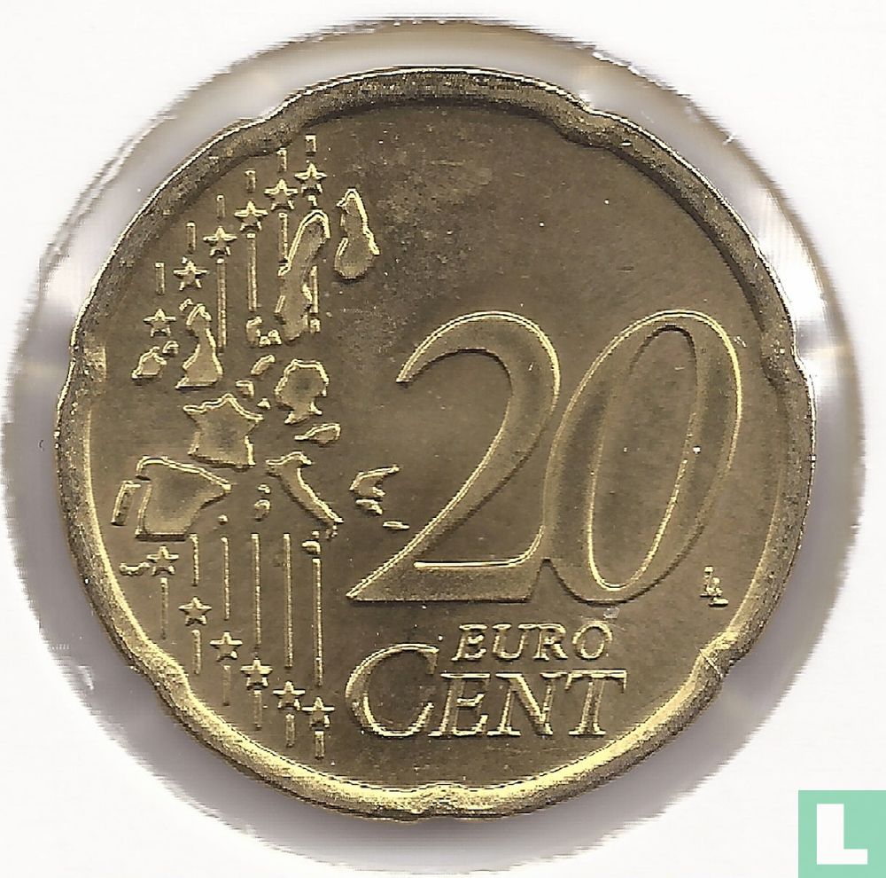 Irlande 20 cent 2005