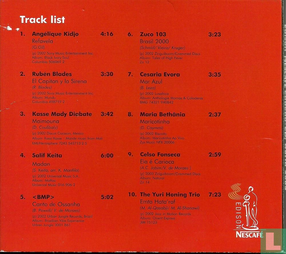 Edison Nescafé Cadeau-CD: World 2003