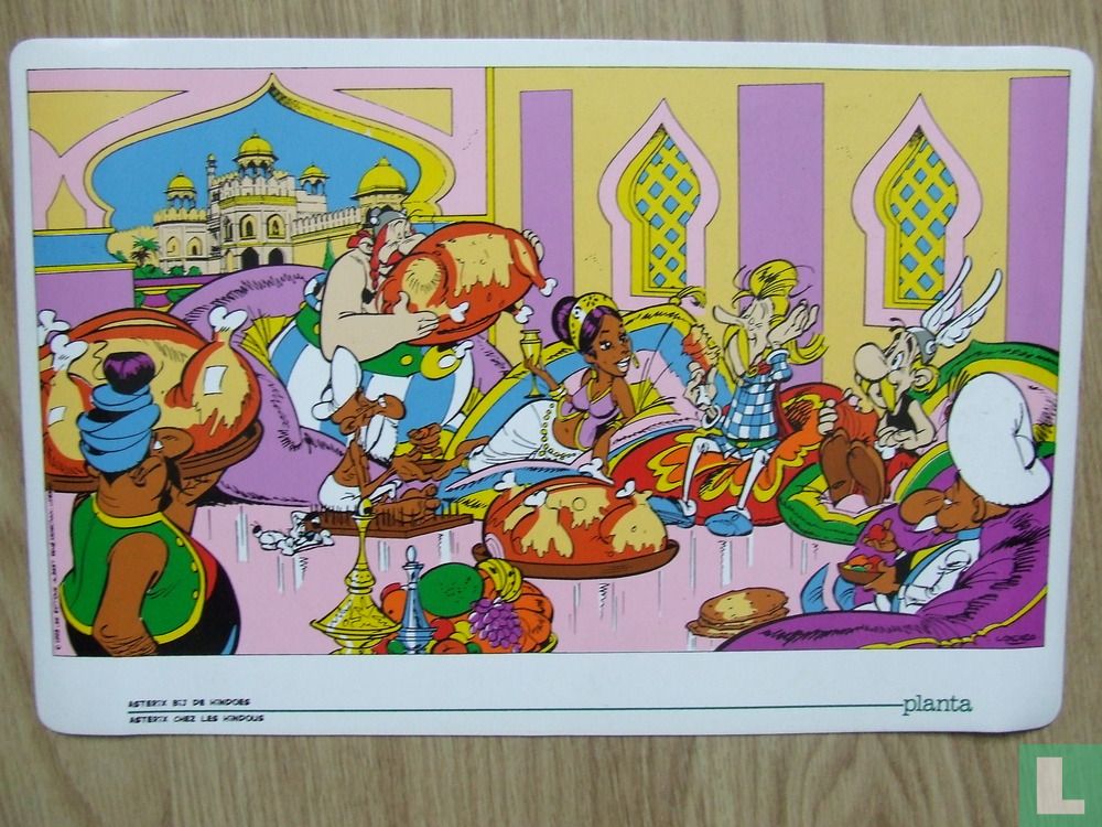 Set de table Astérix Margarine Planta