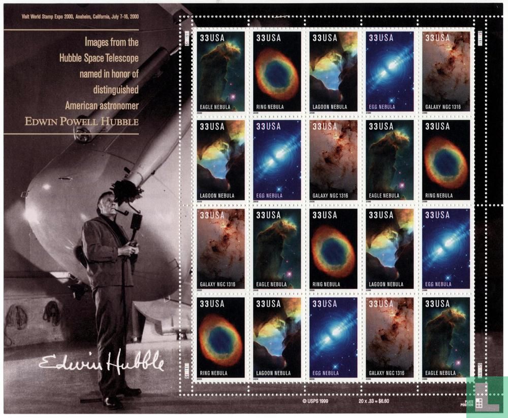 Edwin Powell Hubble (1999) - États-Unis d'Amérique - LastDodo