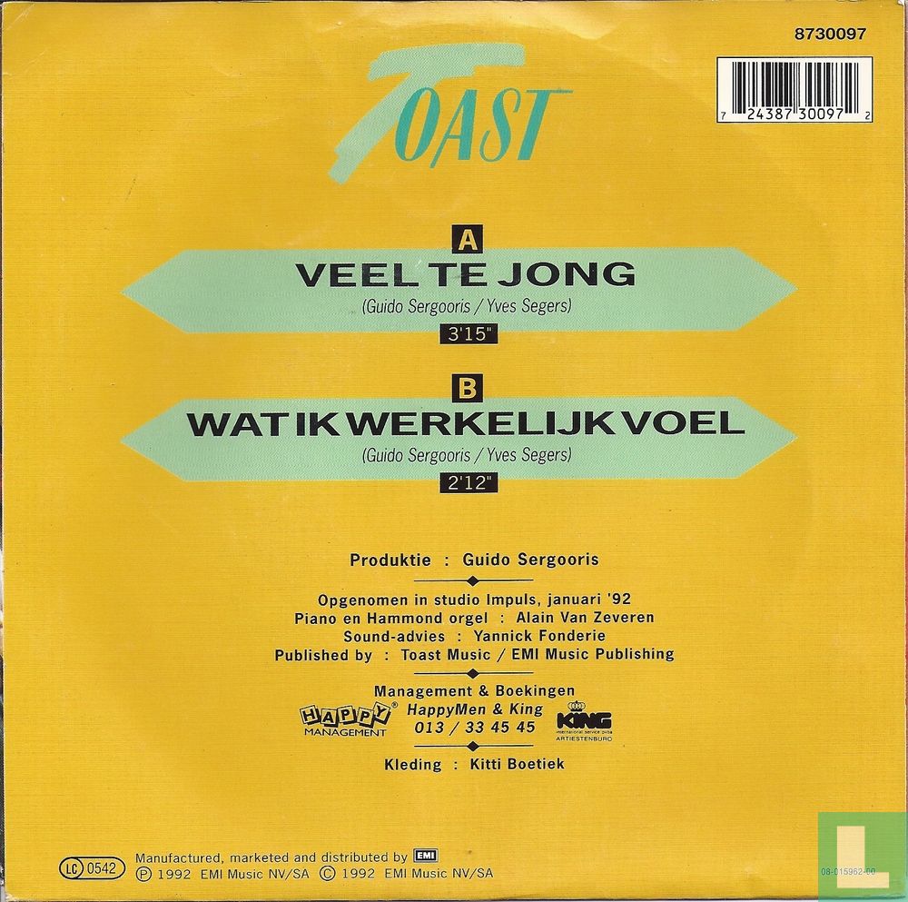 Veel te jong