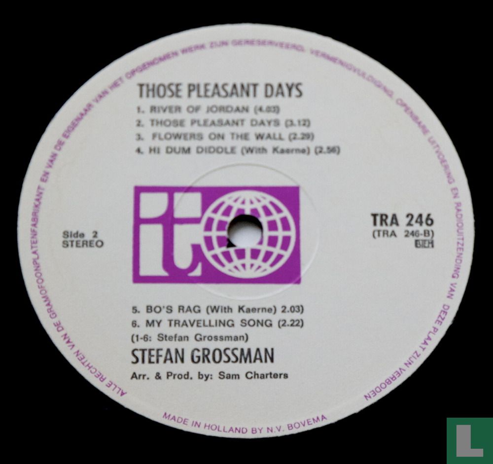Those pleasant days