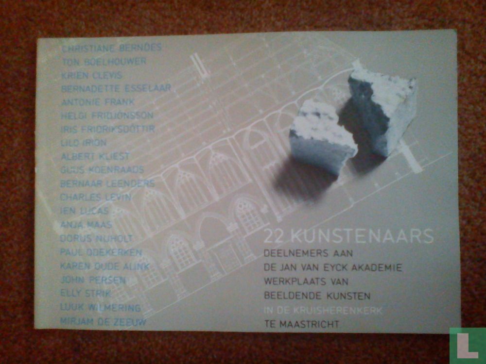 22 Kunstenaars