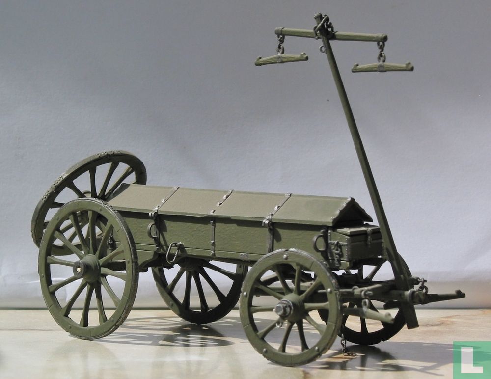Caisson à munitions avec avant train