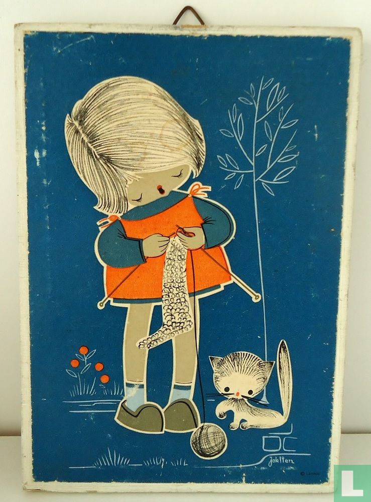Fille et chat