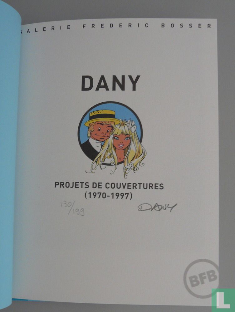 Dany - Projets De couvertures (1970 - 1997)