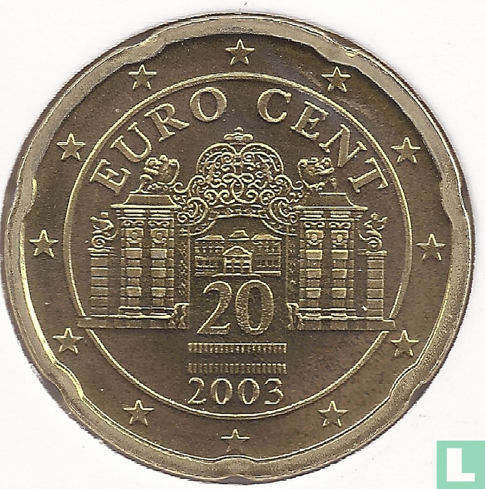 Austria 20 cent 2003