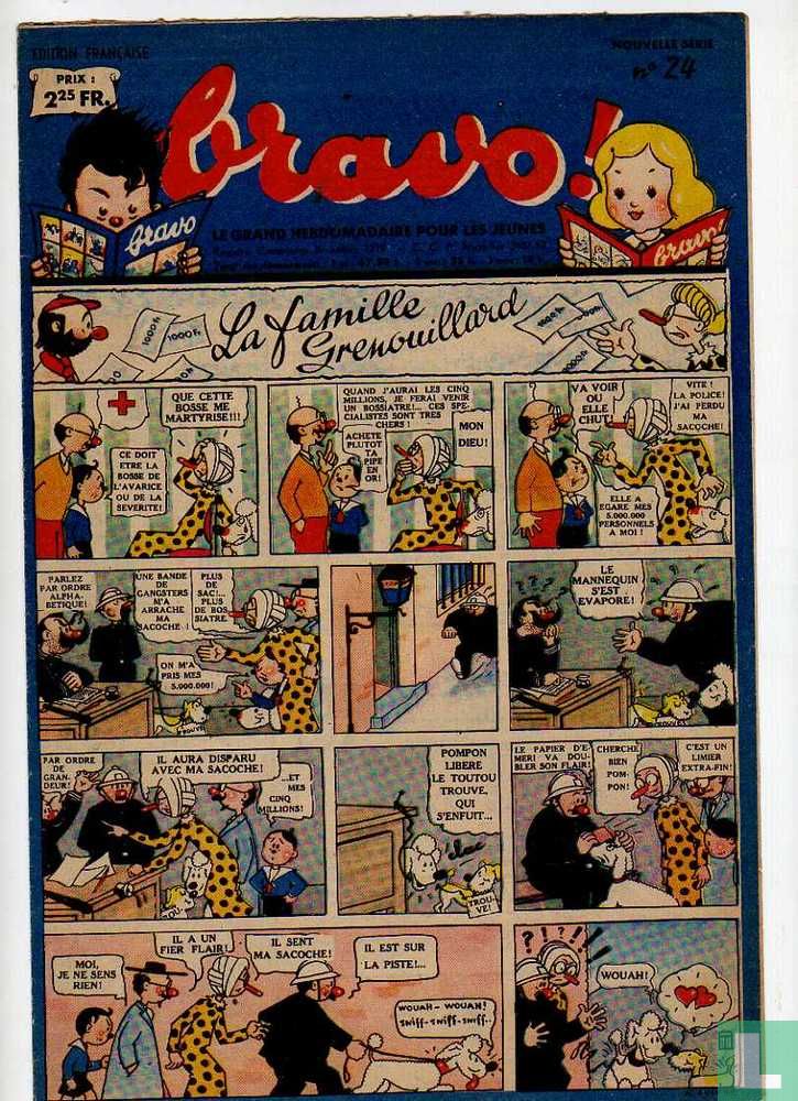 Bravo! 24 24 (1945) - Bravo! (tijdschrift) [Frans] - LastDodo