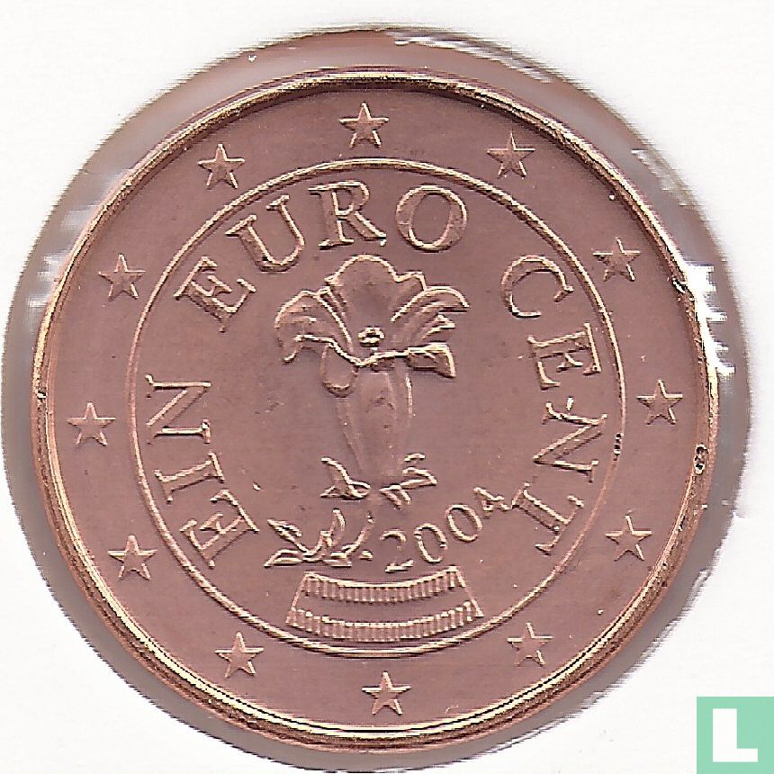 Austria 1 cent 2004