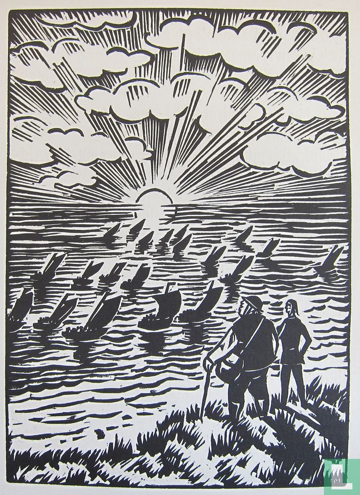 Frans Masereel - Originele houstnede, 1921