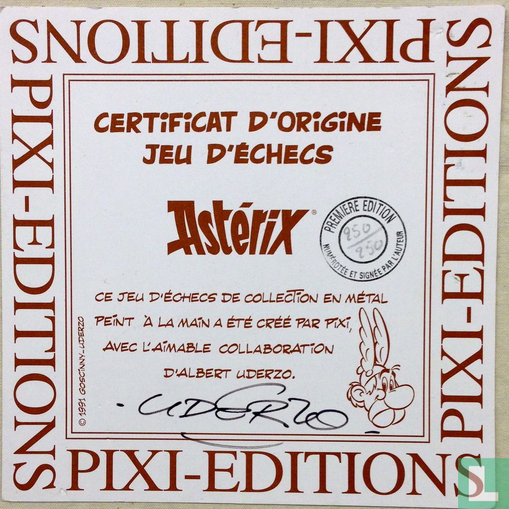 Asterix Schaakbord
