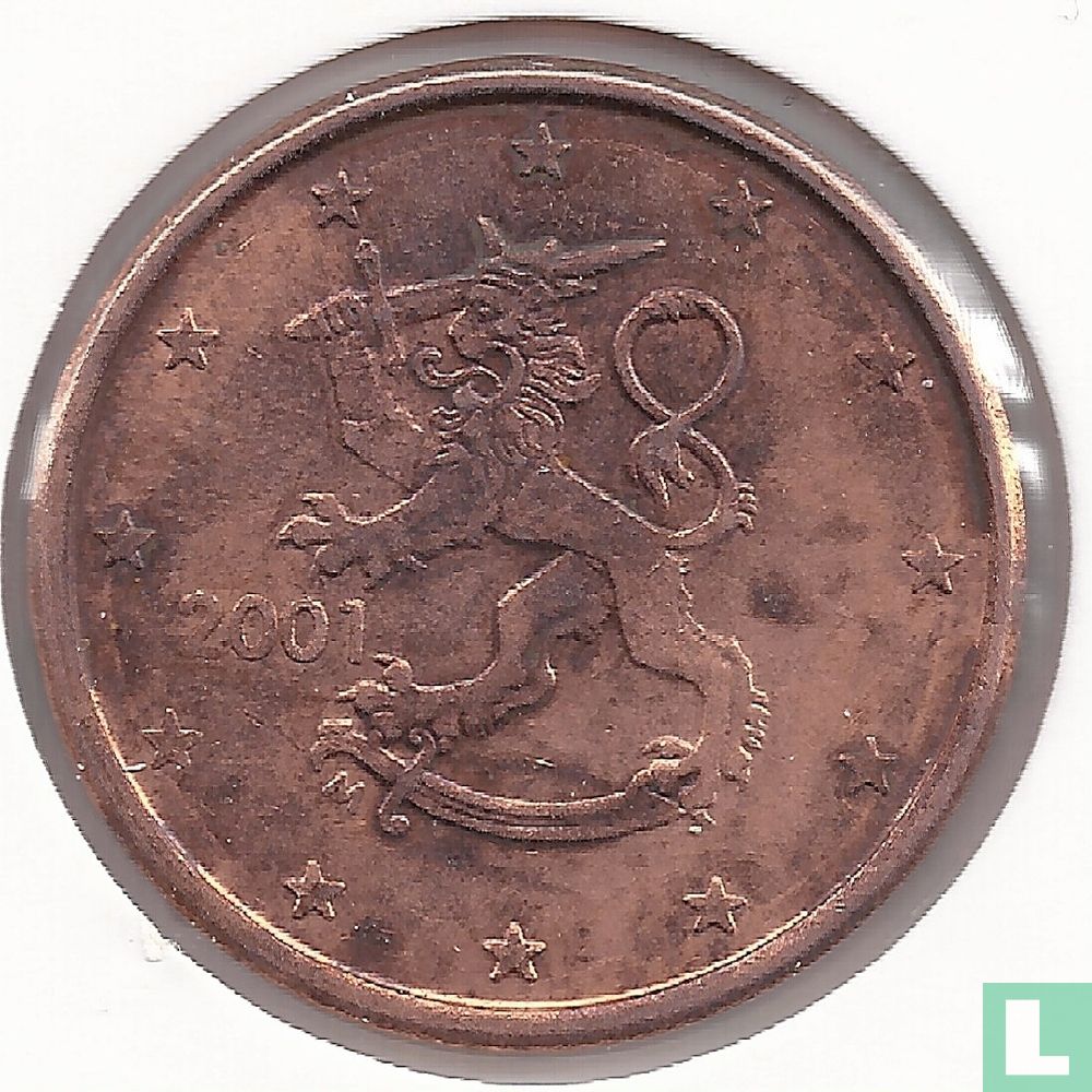Finlande 5 cent 2001