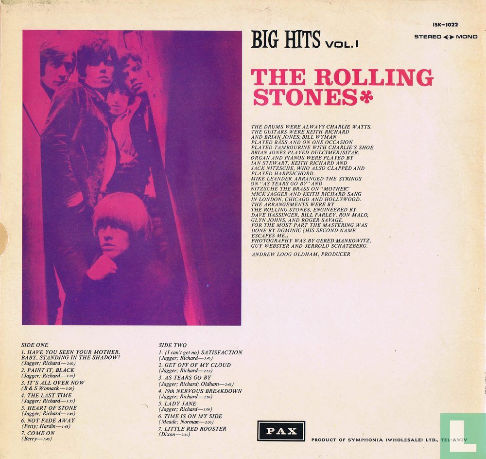 Big Hits Vol.1