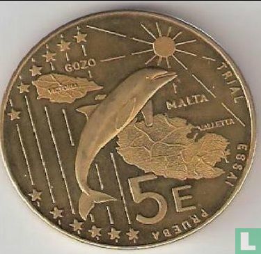Malta 5 euro 2004