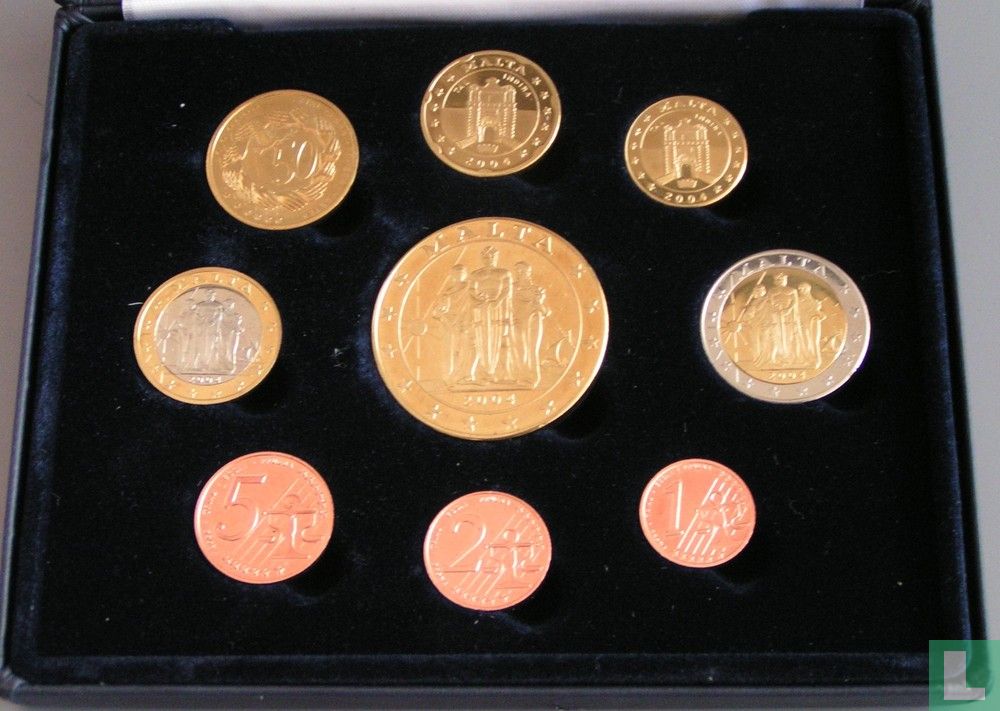 Malta euro proefset 2004