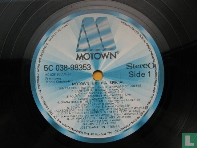 Motown Extra Special