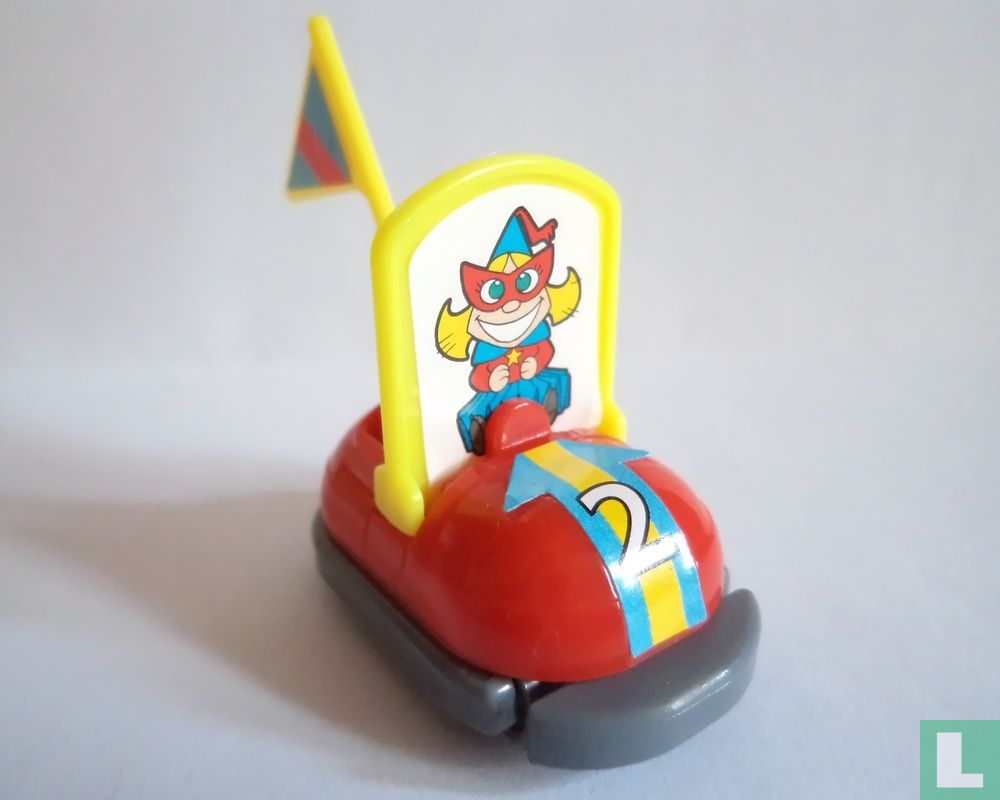 Botsauto, rood